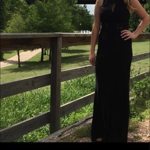 Beautiful black formal, worn once.